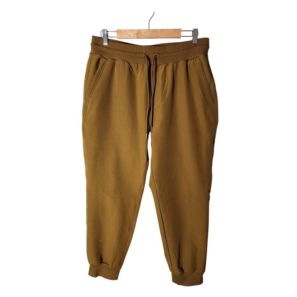 Old Navy Acitve StretchTech Joggers Size L Olive Green Water Repellent
